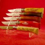 Plexiglas display for 5 collectible knives