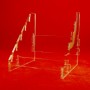 Plexiglas display for 5 collectible knives