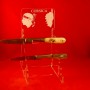 Plexiglas display for 6 knives - Corsica