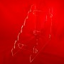 Plexiglas display for 6 large military knives, hunting, buchcraft