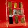 Plexiglas display for collector's lighters
