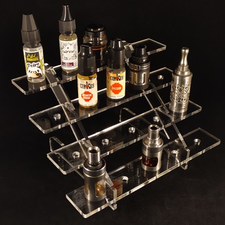 Display for electronic cigarette accessories