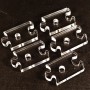 Set of 5 holders for electronic cigarette atomizer