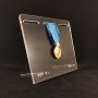 Plexiglas display for 3 medals and military decorations