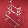 Set of 2 plexiglass displays for small objects