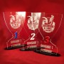 Personalized plexiglass trophy