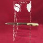 Plexiglas display for 6 knives - Corsica