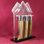 Plexiglas display for 3 Opinels collection