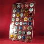 Plexiglas display for beer capsules