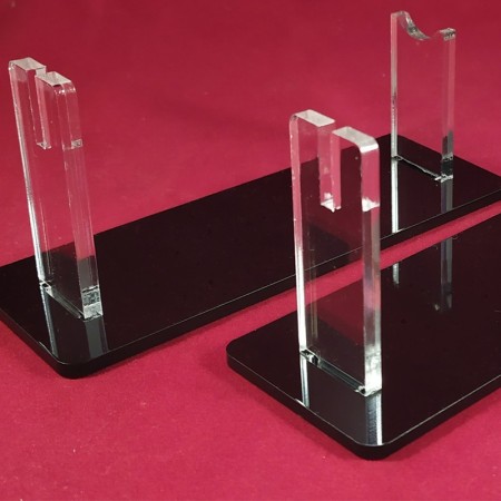 Support Acrylique Transparent 5 Pièces - Présentoir à Étages Pour Gâteaux, Bijoux, Figurines - 5 Tailles
