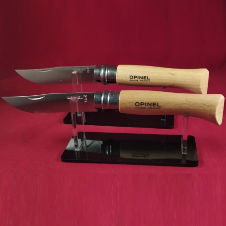 copy of Set of 2 plexiglass displays for 1 collector's knife