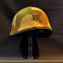 Plexiglas display for military helmet