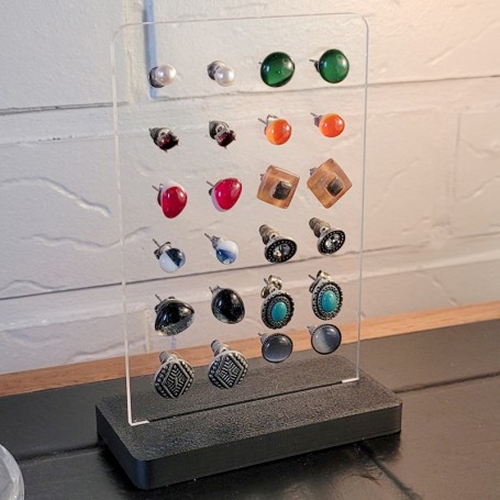Grand Support Boucles d'Oreilles Acrylique - 150 paires|F97