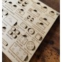 Interior design kit for 1/50th plan