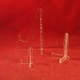 Assortment of 10 plexiglass easels