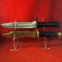 copy of Plexiglas display for 3 large military knives, hunting, buchcraft