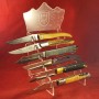 Plexiglas display for 6 knives - Auvergne