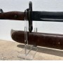 Présentoir en plexiglas pour baïonnette et fourreau