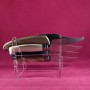 Plexiglas display for 4 collectible knives