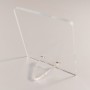 Set of 10 plexiglass displays for 40mm coins