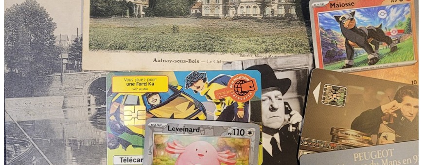 Présentoir en plexiglas transparent pour carte postale ancienne